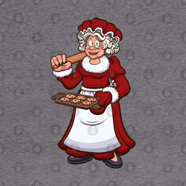 Mrs. Claus With Cookies by TheMaskedTooner